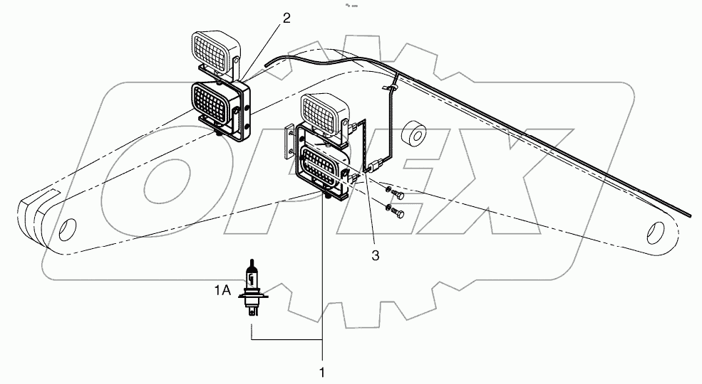  ADDITIONAL WORKING LAMP