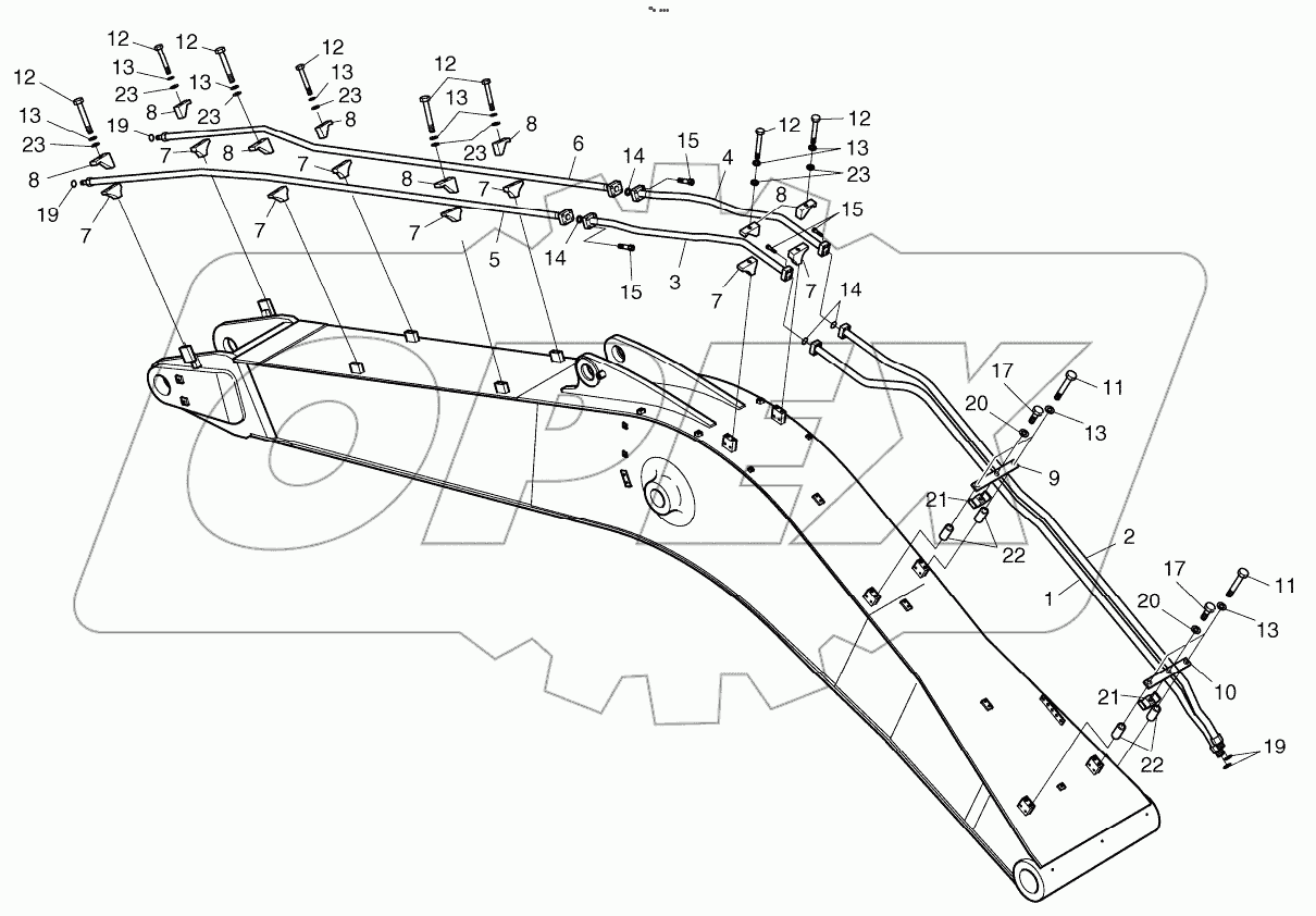  BOOM PIPING - ROTATING & TILTING