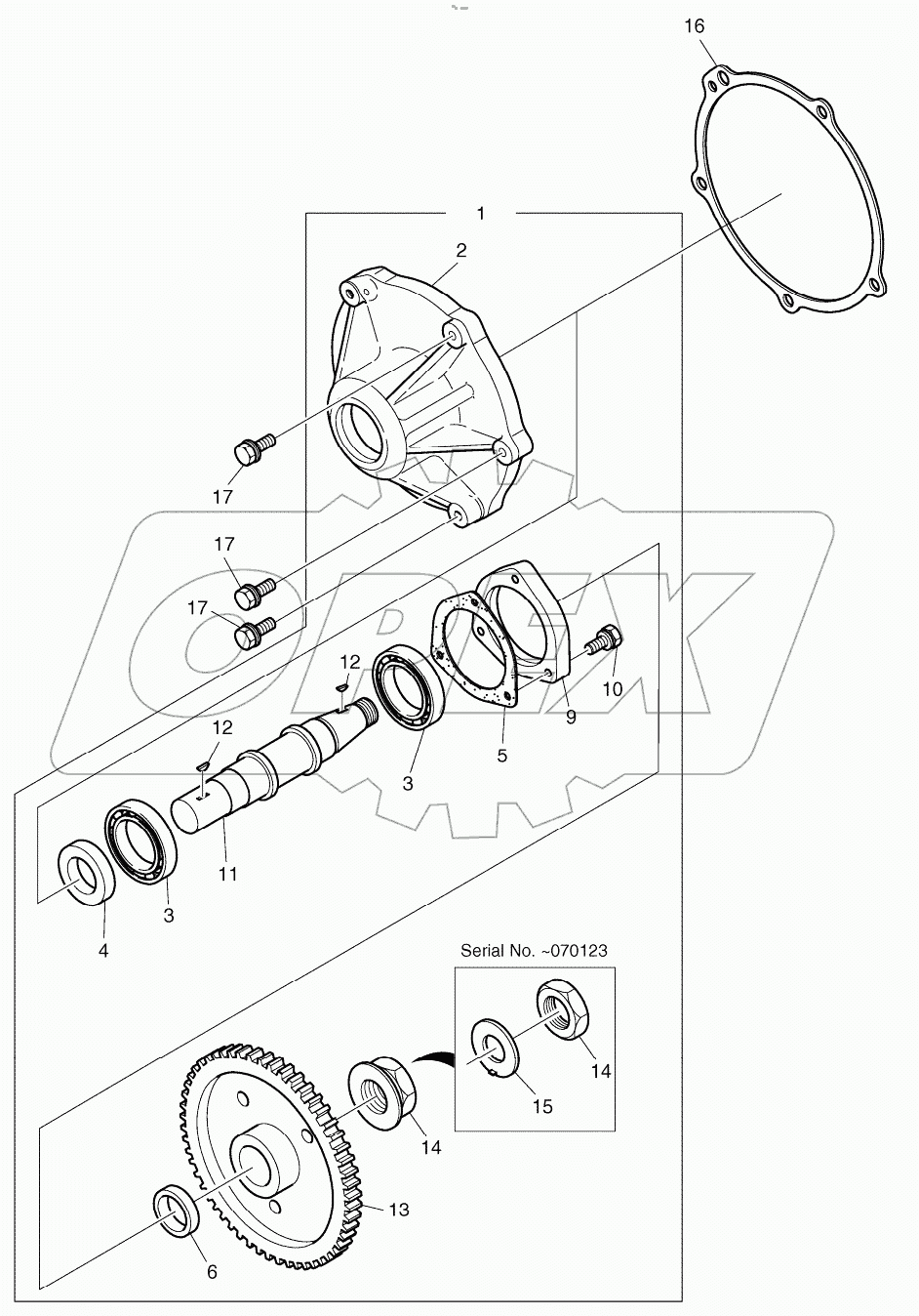  INJECTION PUMP DRIVE