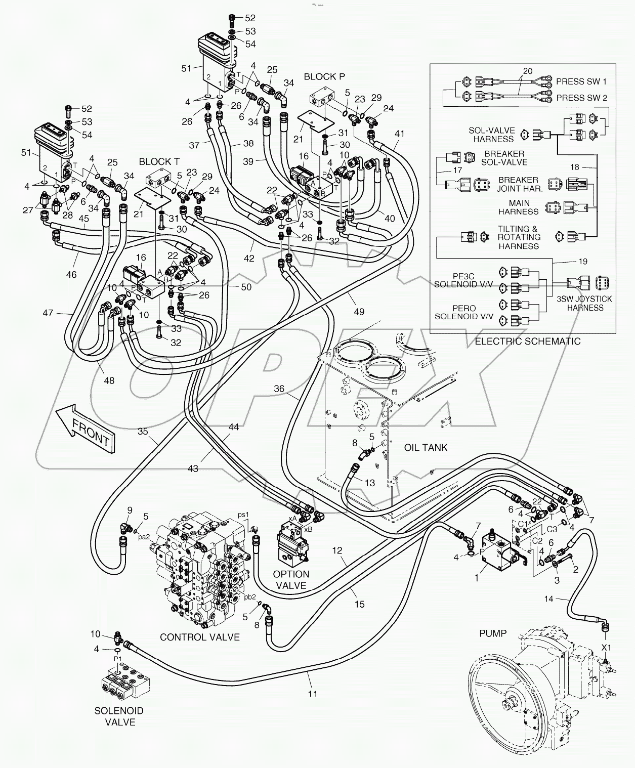  PILOT PIPING - PE3C & PERO