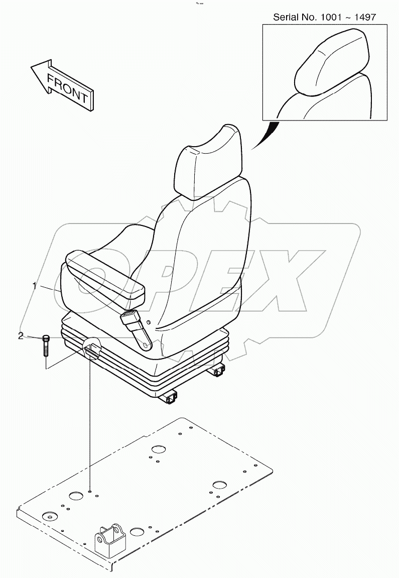  SEAT MOUNTING