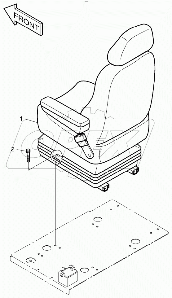  SEAT MOUNTING