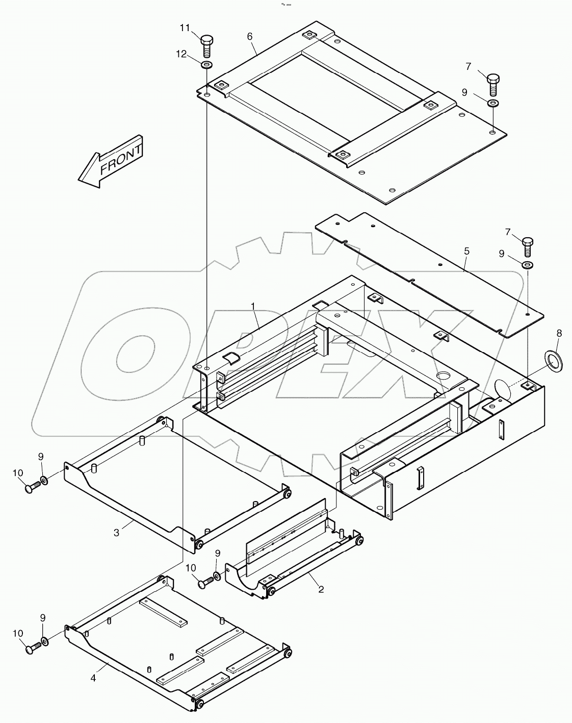  ELECTRIC BOX ASSY - BOX