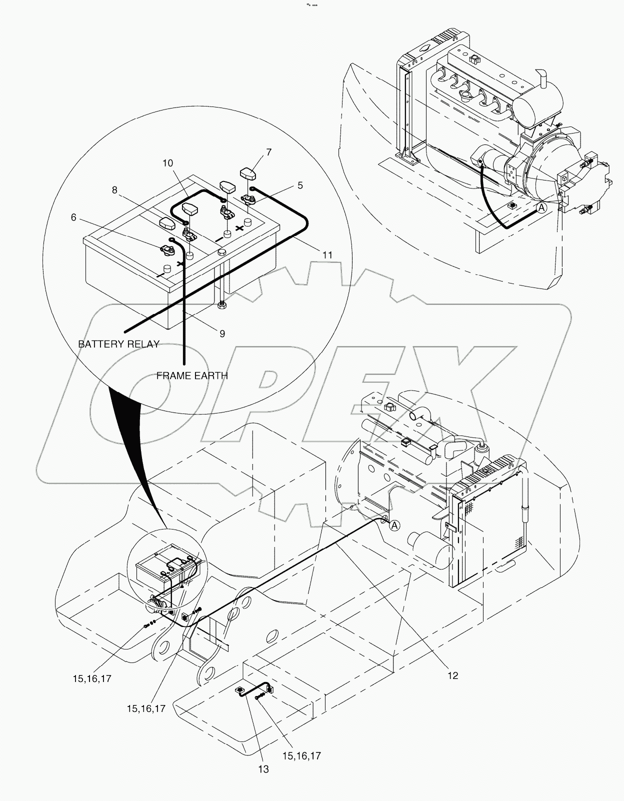 ELECTRIC WIRING - BATTERY
