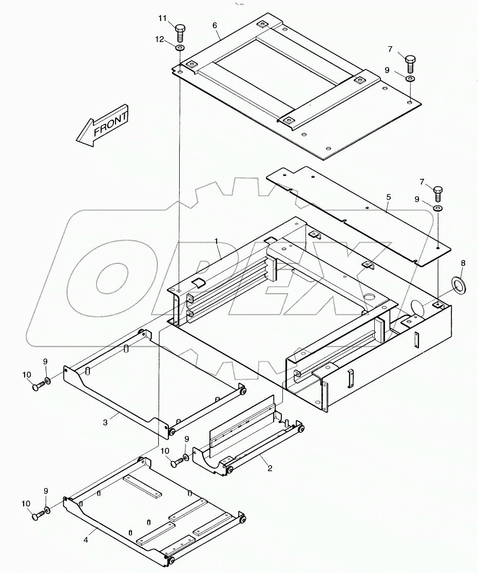  ELECTRIC BOX ASSY (1) - BOX