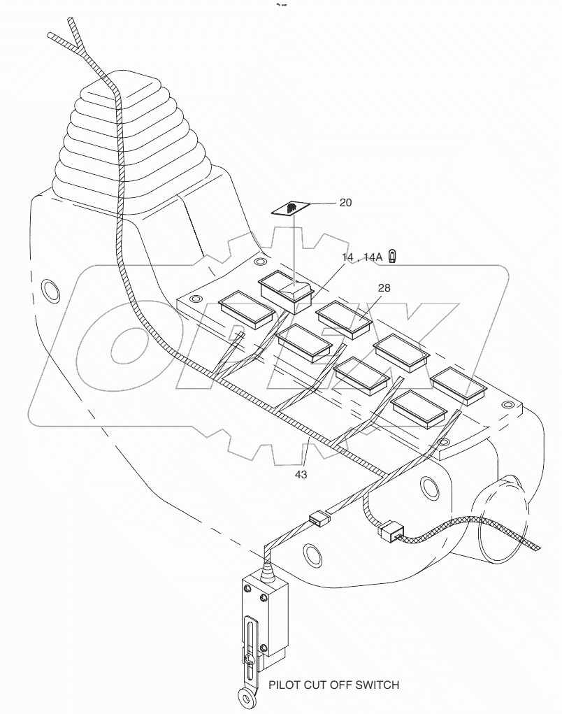  ELECTRIC PARTS (3) - STAND L.H
