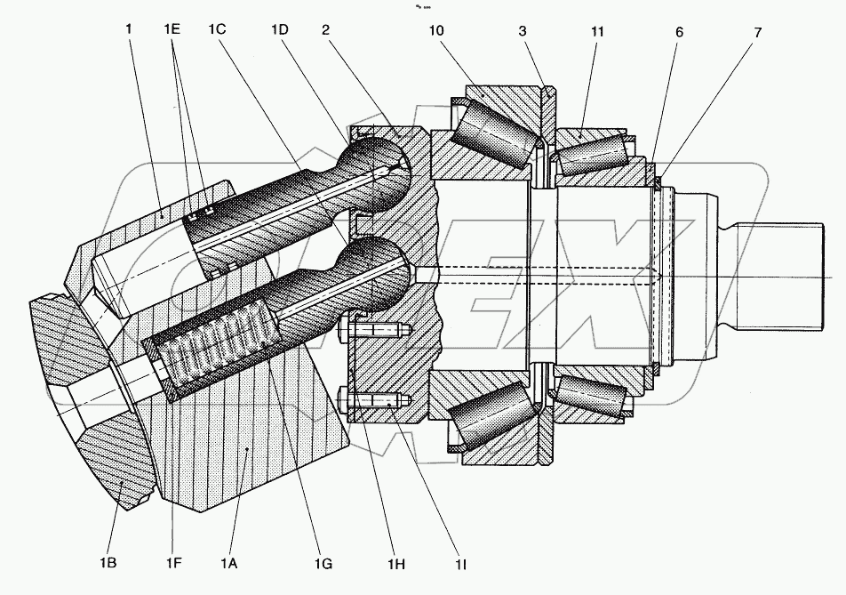  TRAVEL MOTOR - ROTARY GROUP