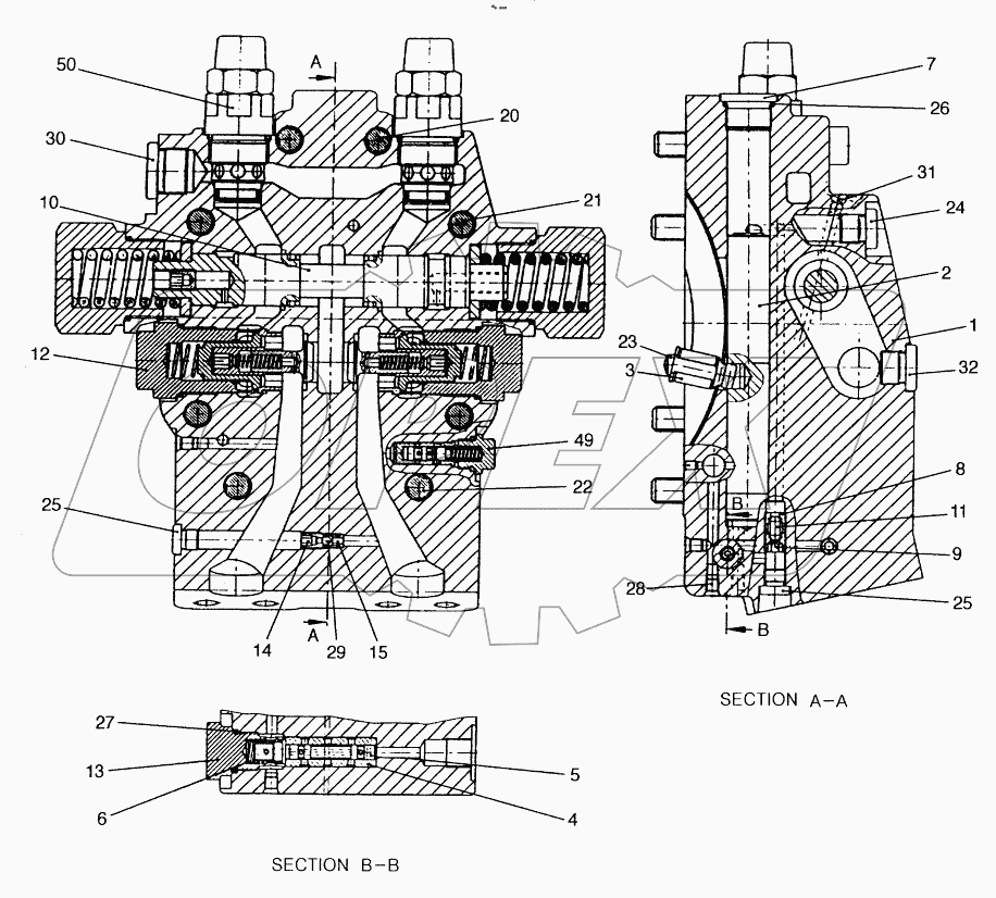  TRAVEL MOTOR - CONTROL