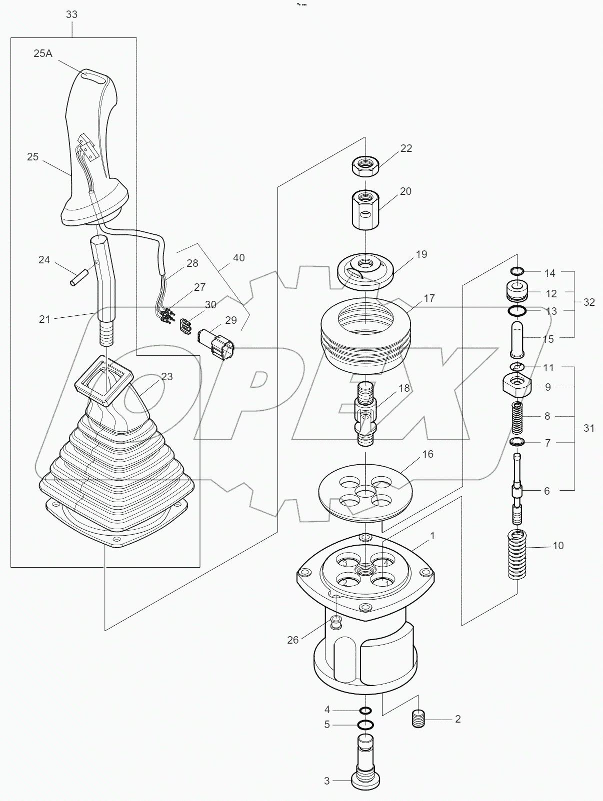  REMOTE CONTROL VALVE Serial No. 1614