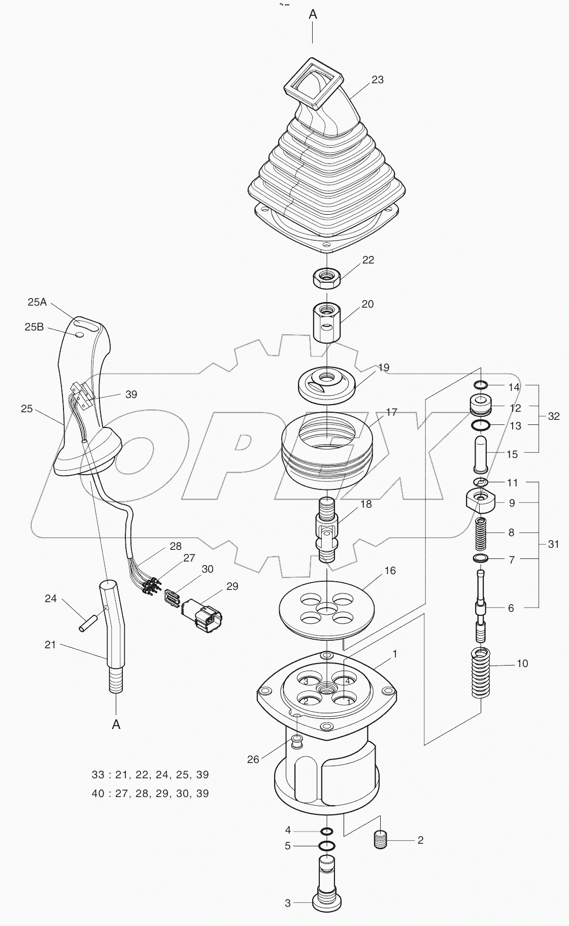  REMOTE CONTROL VALVE - 3 SWITCH