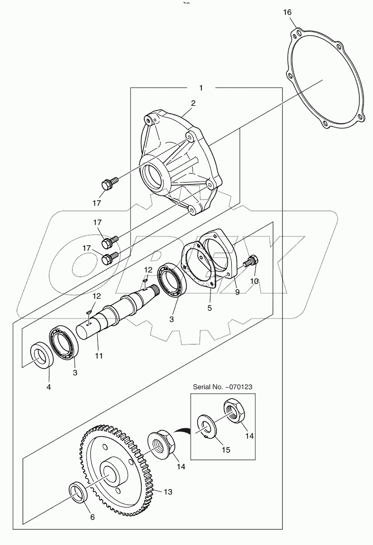  INJECTION PUMP DRIVE