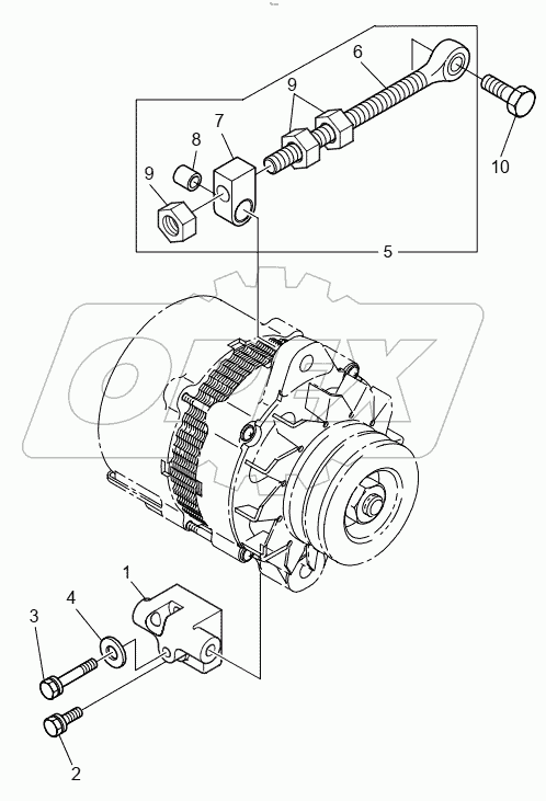  ALTERNATOR MOUNTING