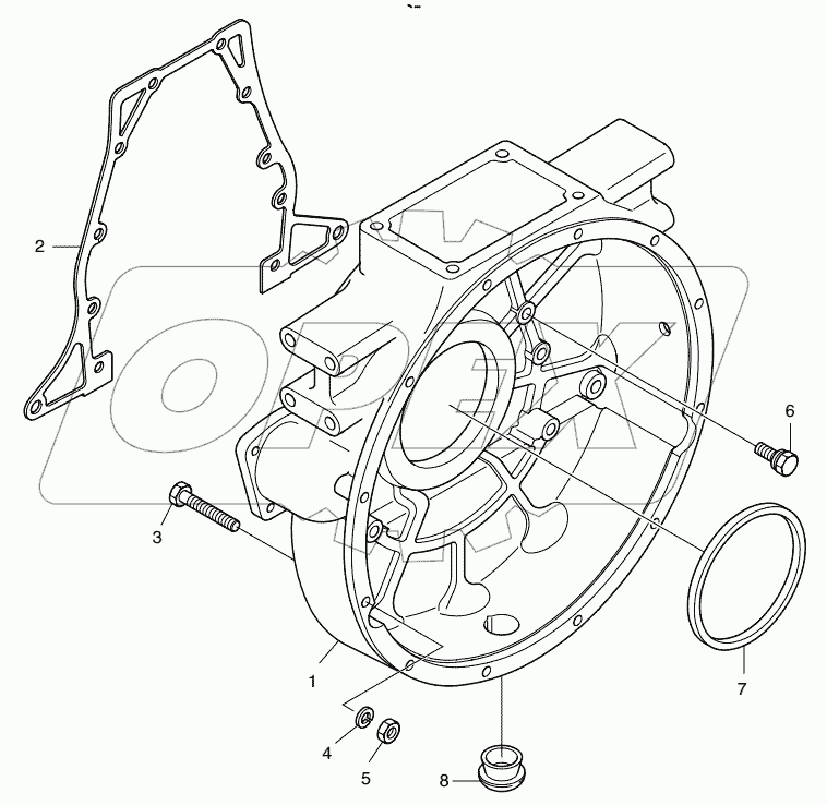  FLYWHEEL HOUSING