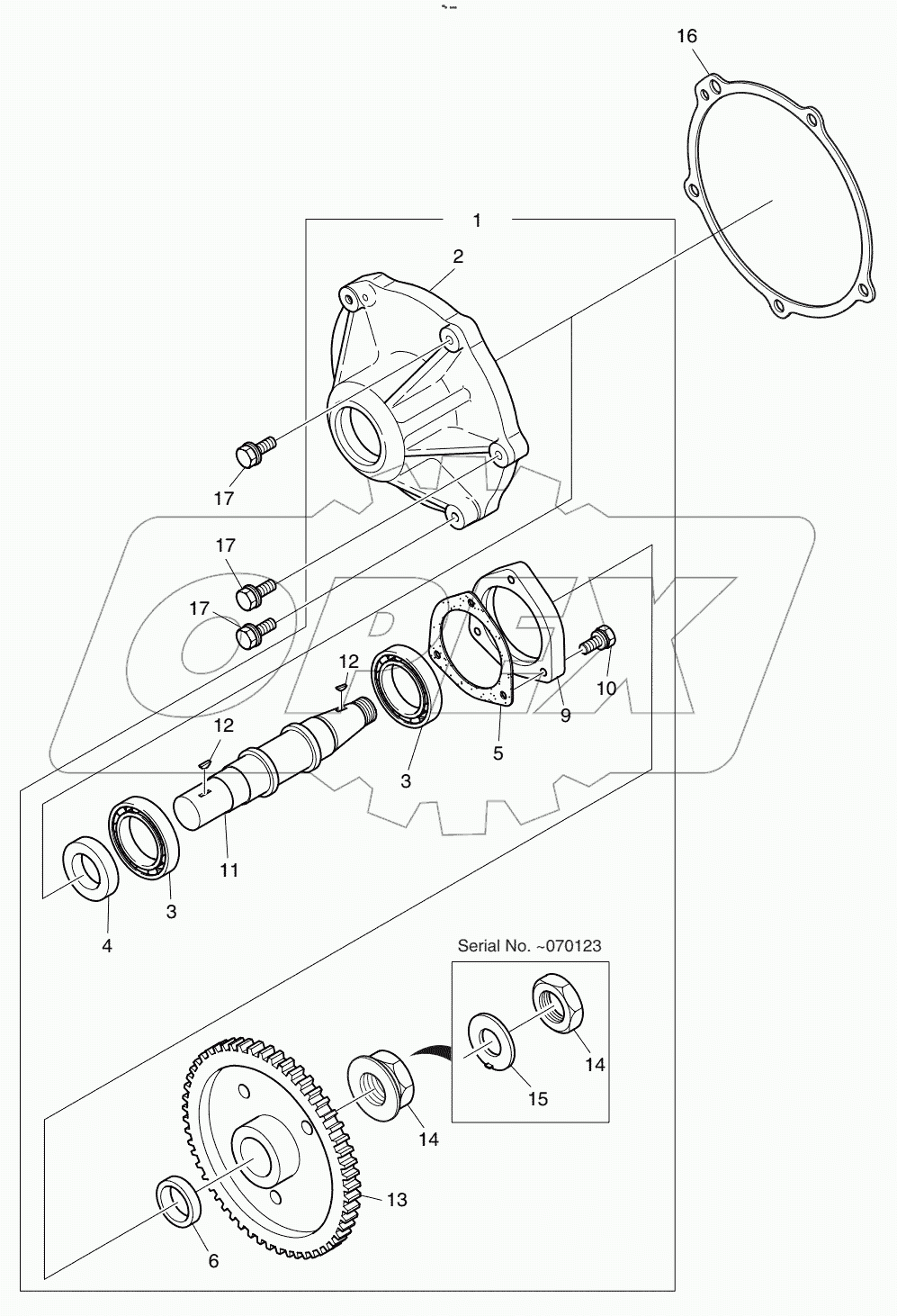  INJECTION PUMP DRIVE