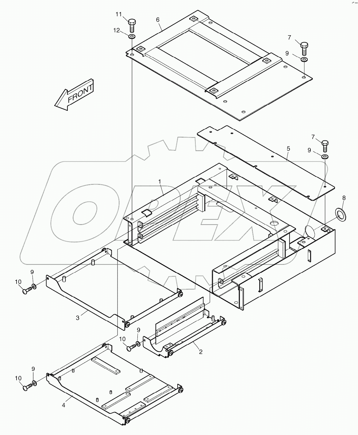  ELECTRIC BOX ASSY (1) - BOX