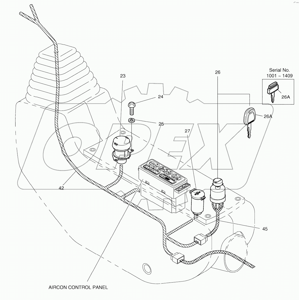  ELECTRIC PARTS (2) - STAND R.H.