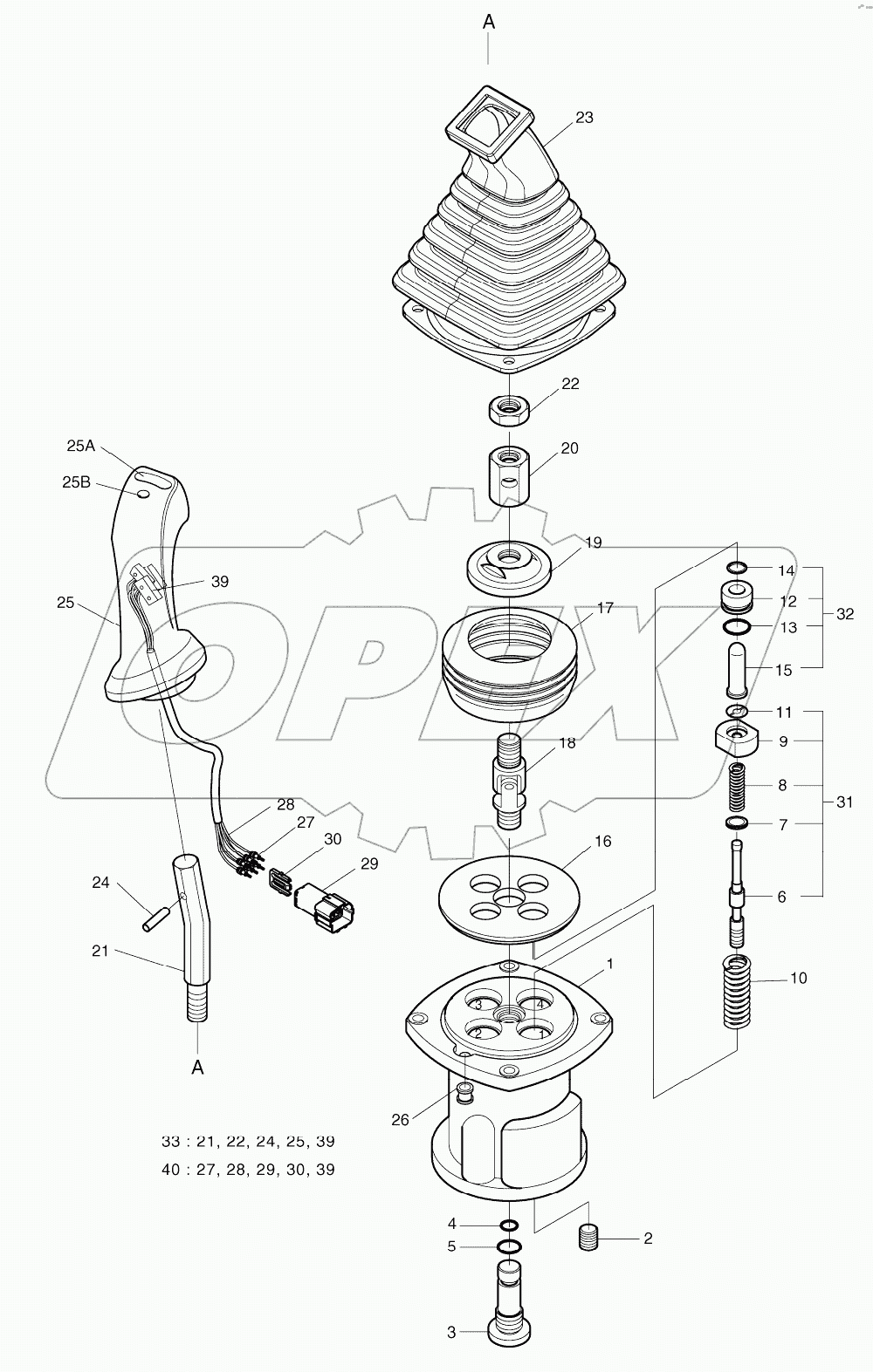  REMOTE CONTROL VALVE-3 SWITCH