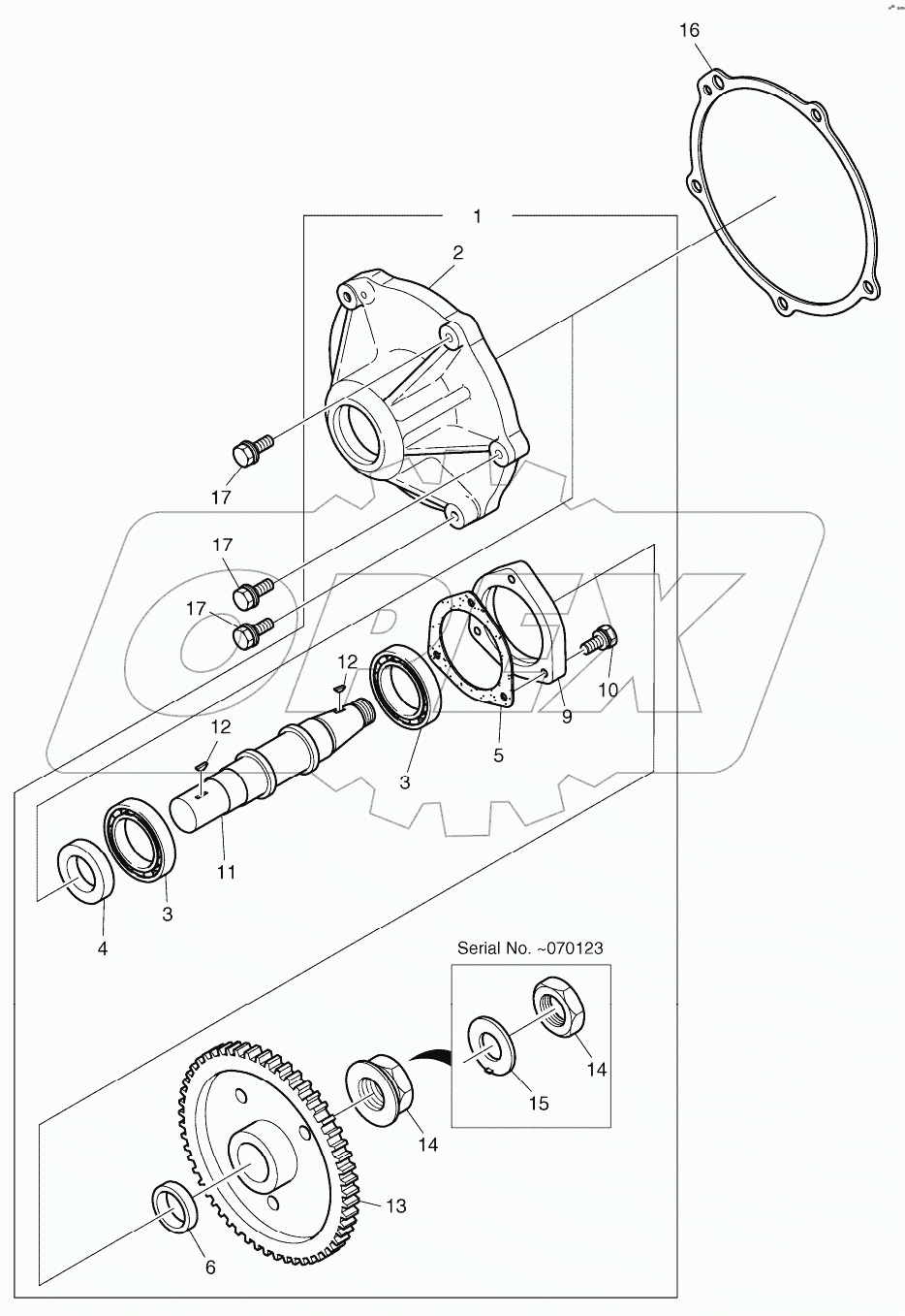  INJECTION PUMP DRIVE