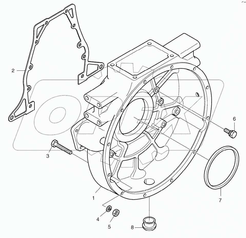  FLYWHEEL HOUSING