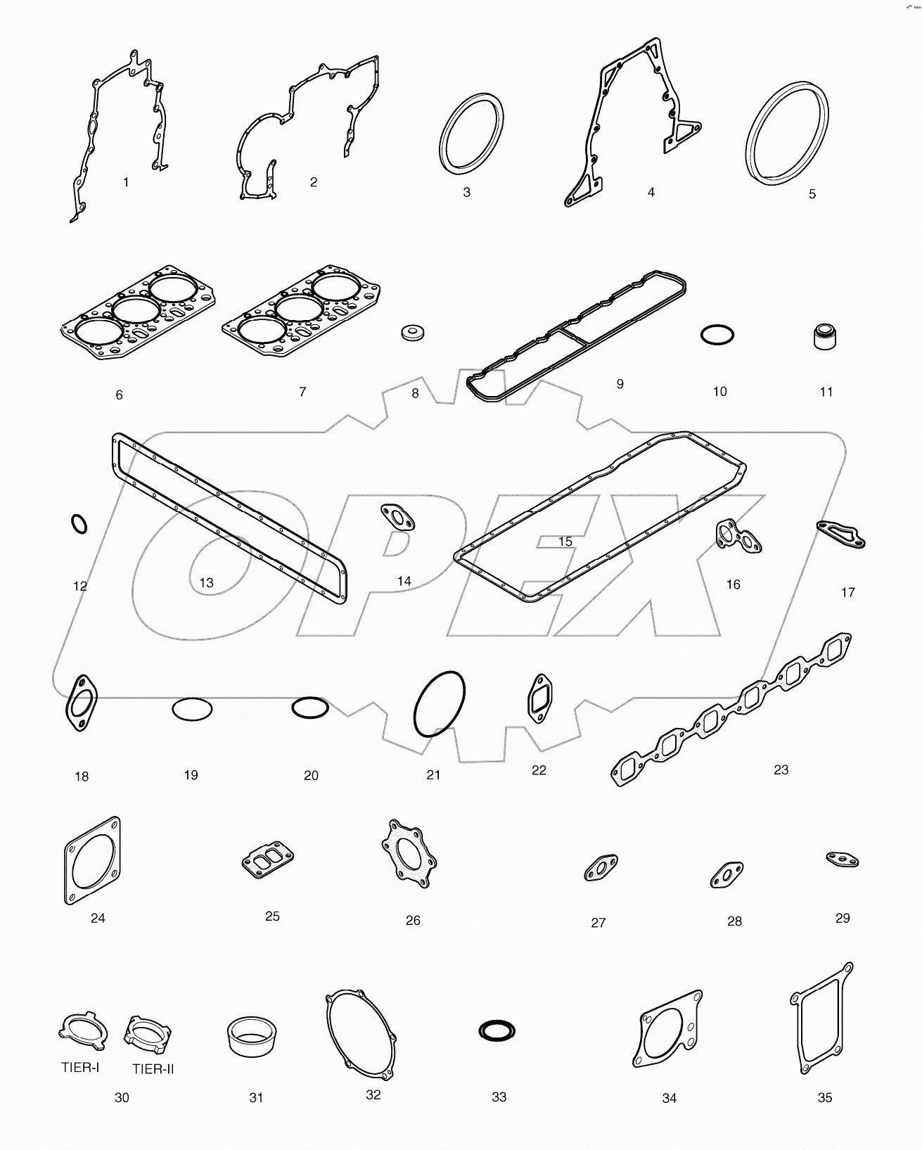  OVER HAUL GASKET KIT-ALL