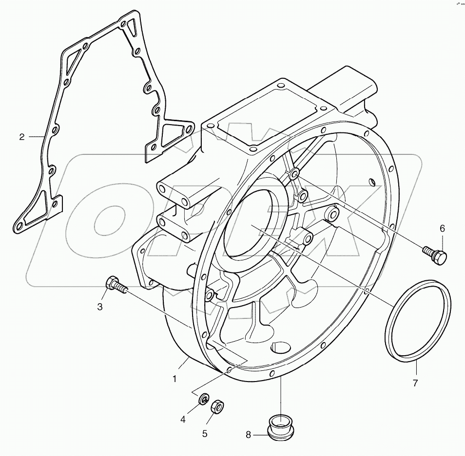  FLYWHEEL HOUSING