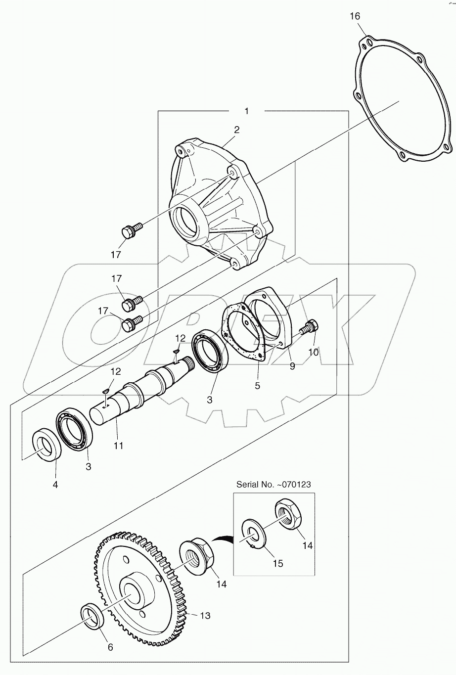  INJECTION PUMP DRIVE