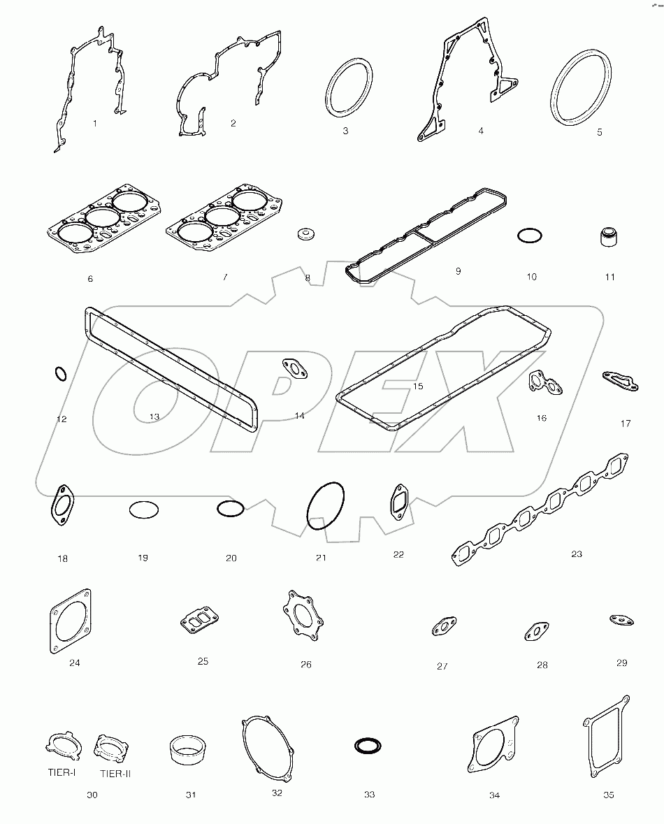  OVER HAUL GASKET KIT-ALL