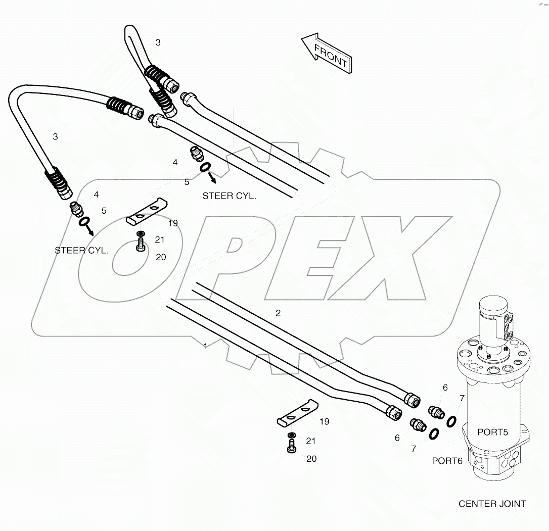  STEER PIPING (1147-)