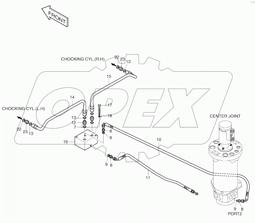  CHOCKING PIPING (1147-)