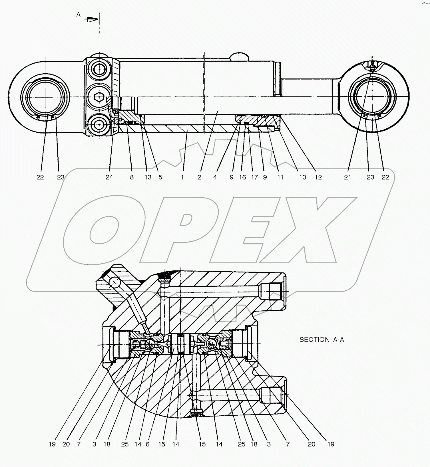  OUTRIGGER CYLINDER (1-1294)