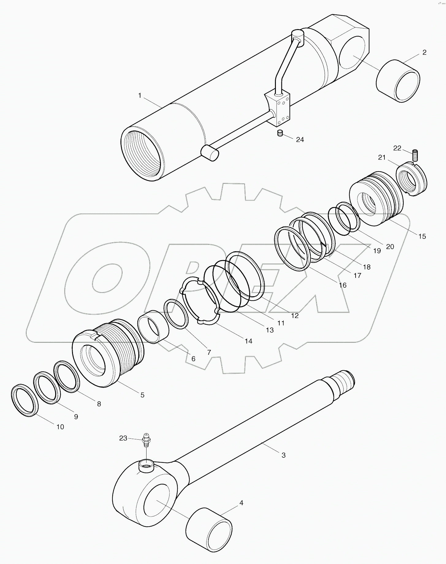  OUTRIGGER CYLINDER (1295-)