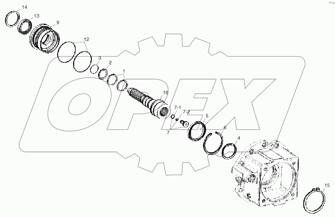  INPUT SHAFT-TRANSMISSION