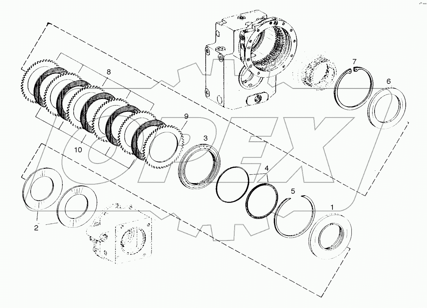  M-DISC BRAKE-TRANSMISSION