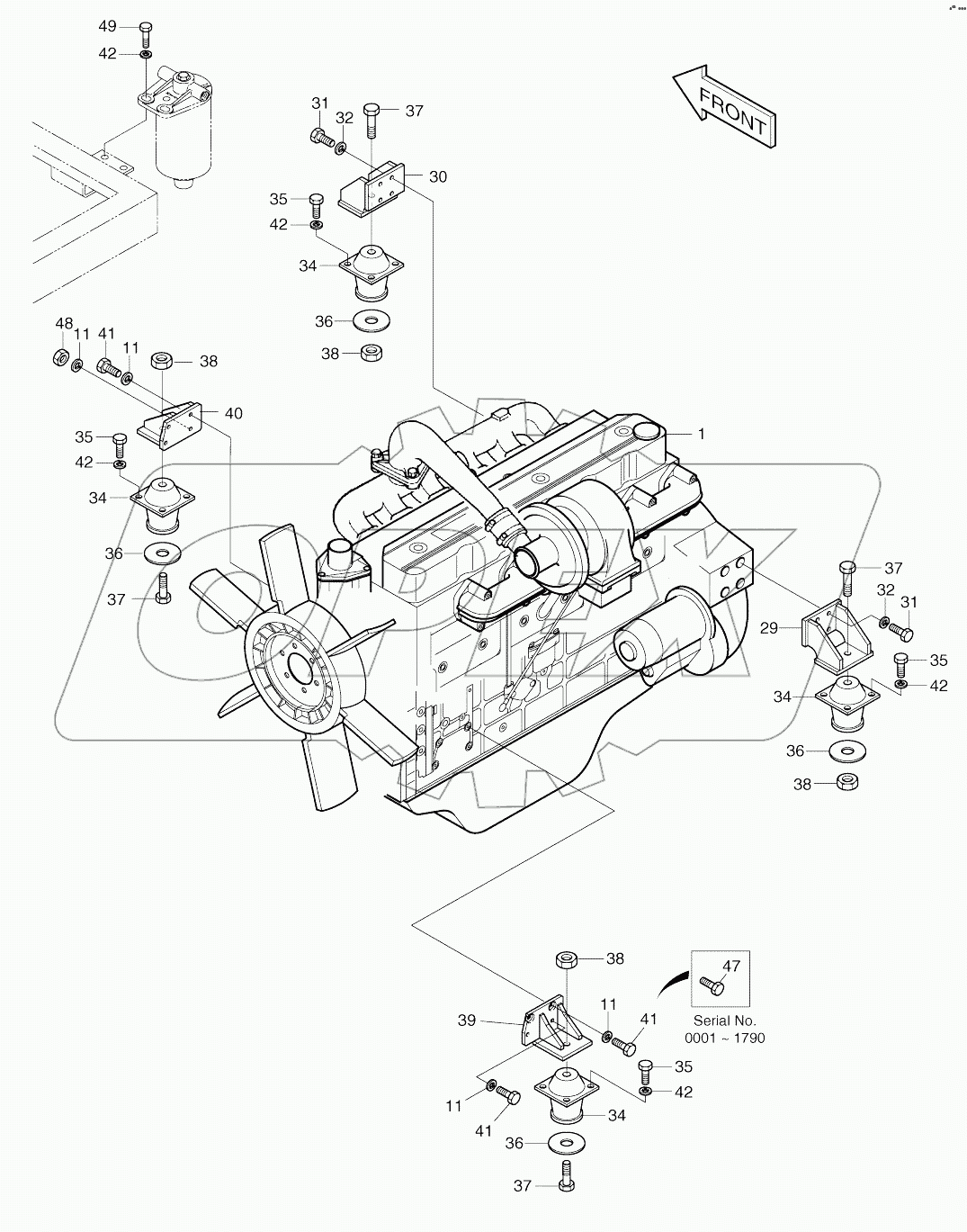  ENGINE MOUNTING