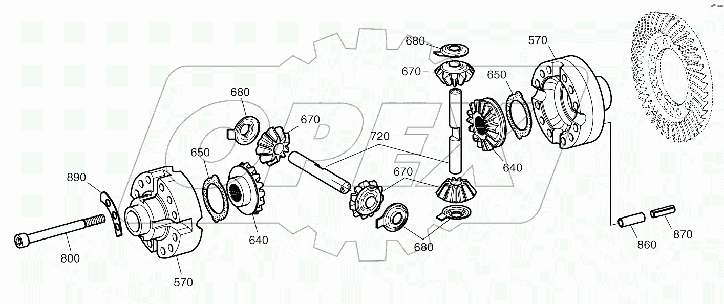  DIFFERENTIAL-REAR AXLE