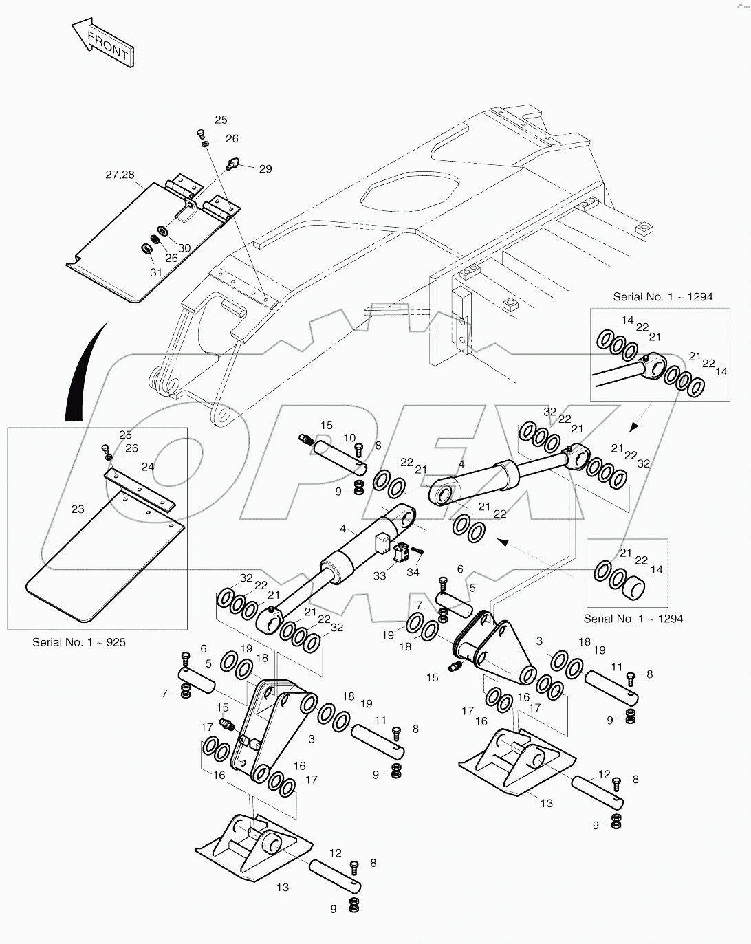  FRONT OUTRIGGER-WELDING