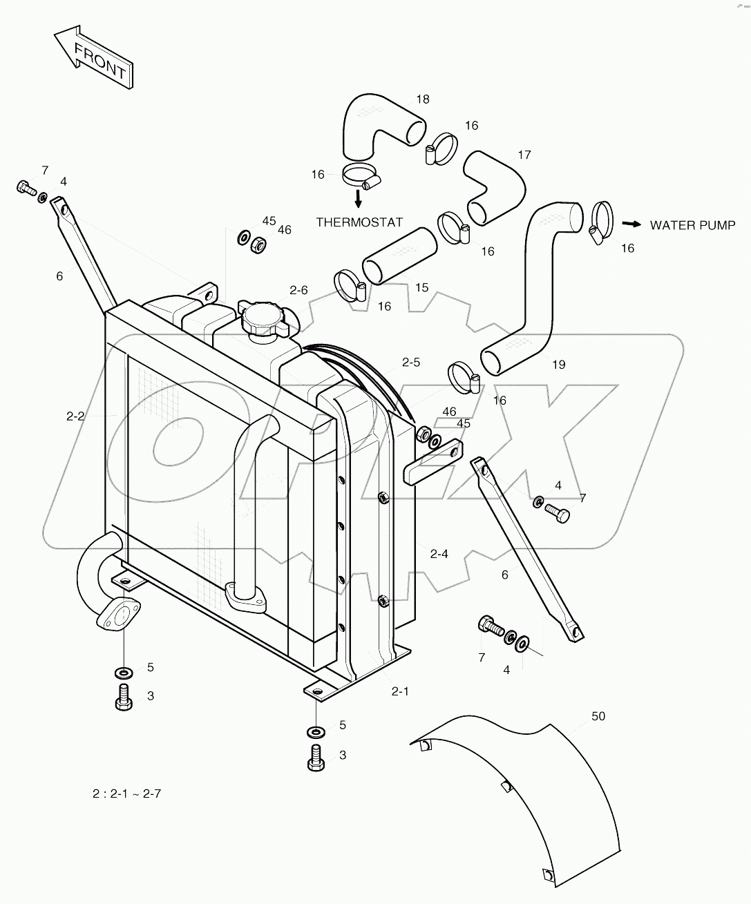  RADIATOR AND OIL COOLER