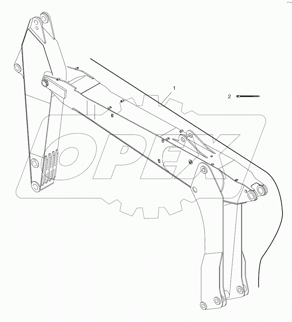  ARM LAMP HARNESS-FOR