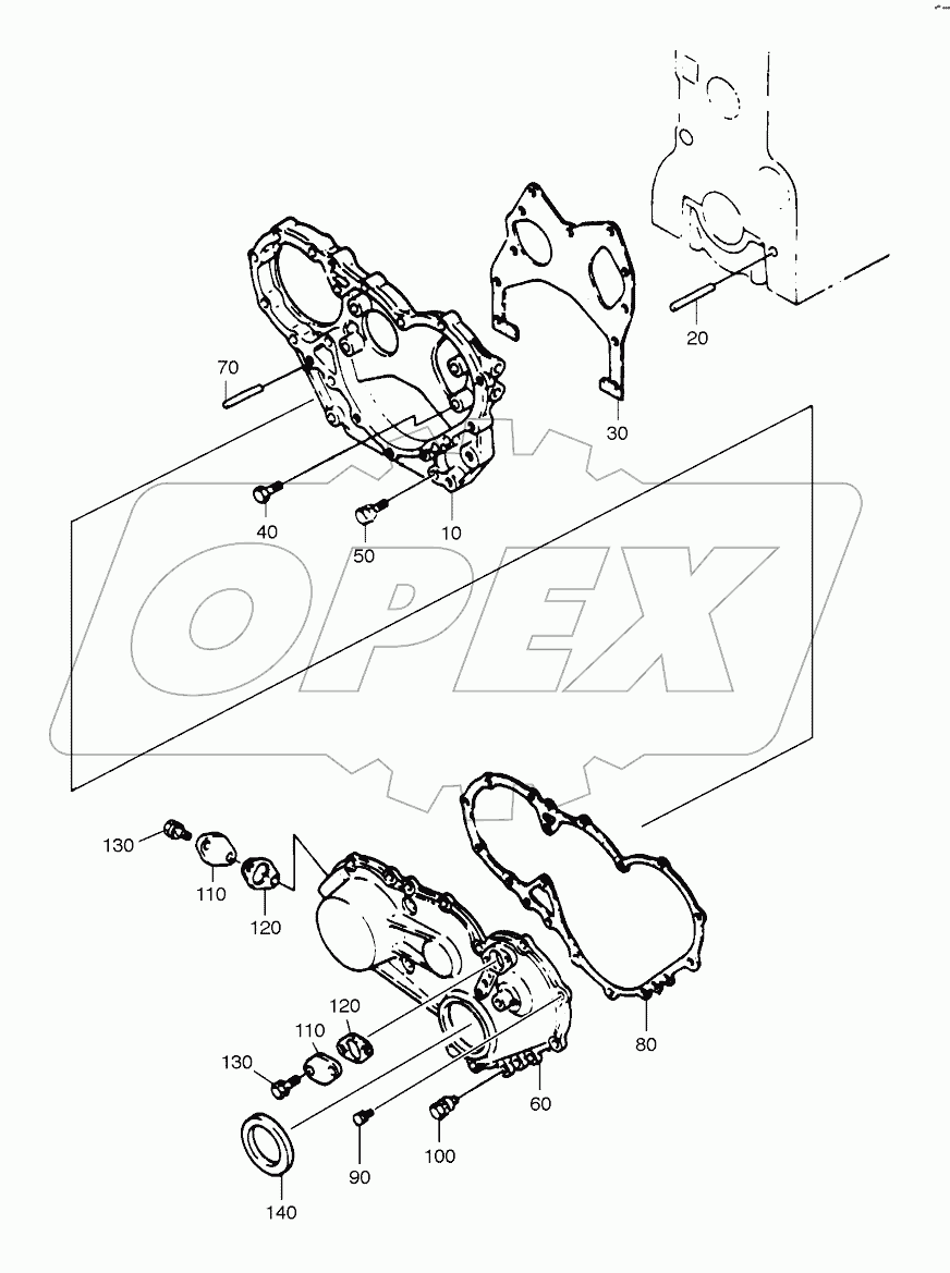  TIMING GEAR CASE (1382-)
