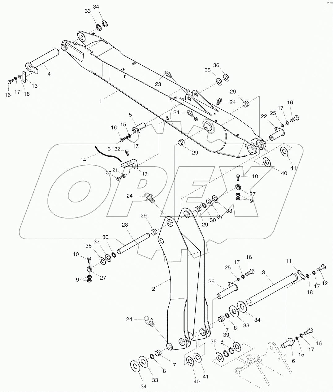  ARTICULATED UPPER BOOM-2.8M