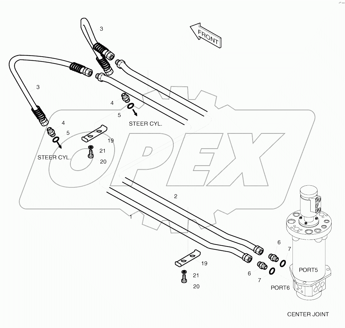  STEER PIPING (1147-)