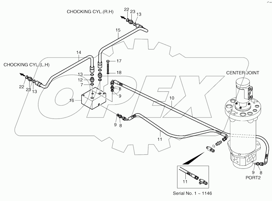  CHOCKING PIPING (1147-)