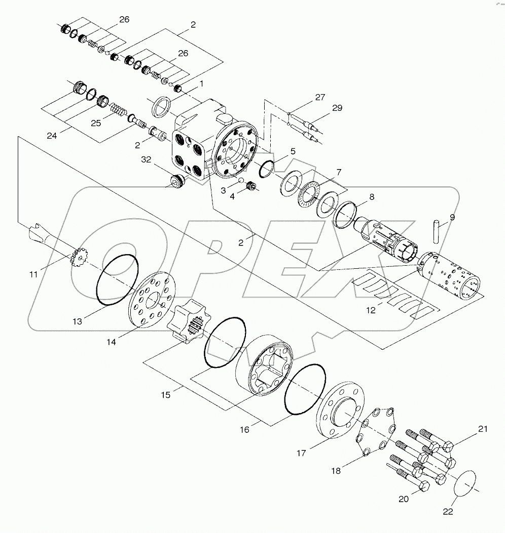  STEERING VALVE (2333-)