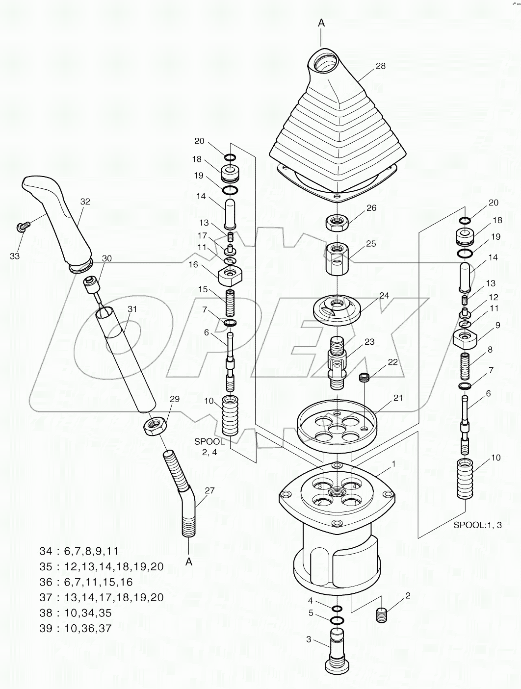  REMOTE CONTROL VALVE (1799-)