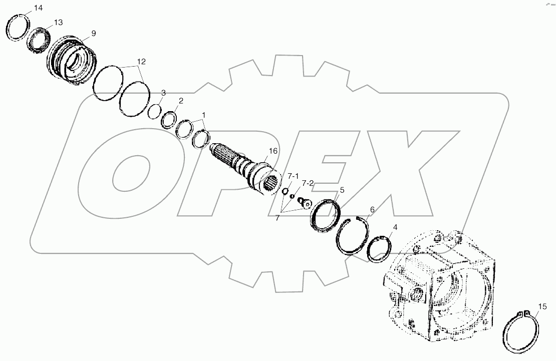  INPUT SHAFT-TRANSMISSION