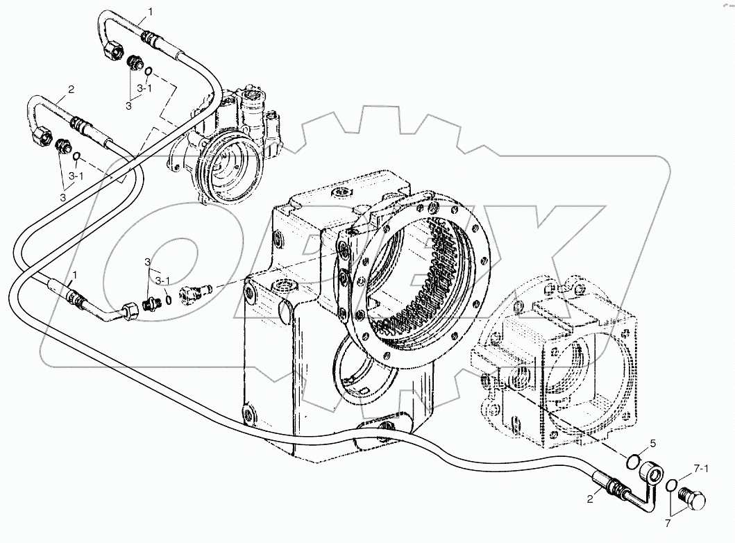 OIL PIPE-TRANSMISSION