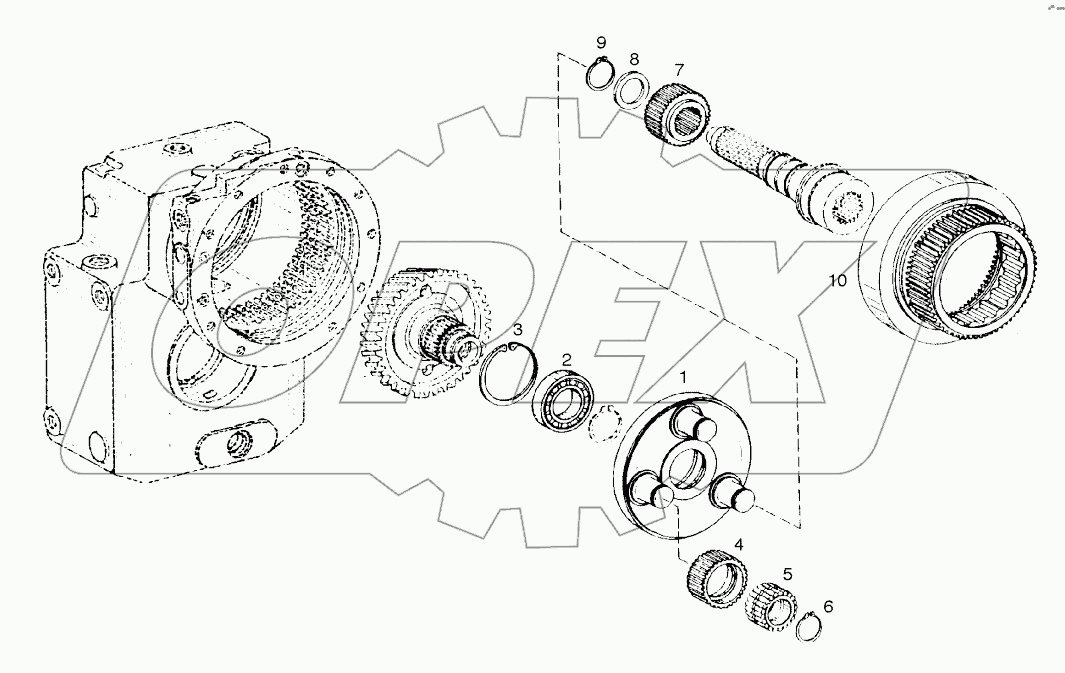  PLANETARY DRIVE-TRANSMISSION