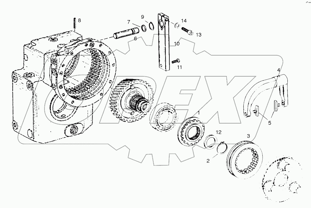  DISCONNECTION DEVICE-TRANSMISSION