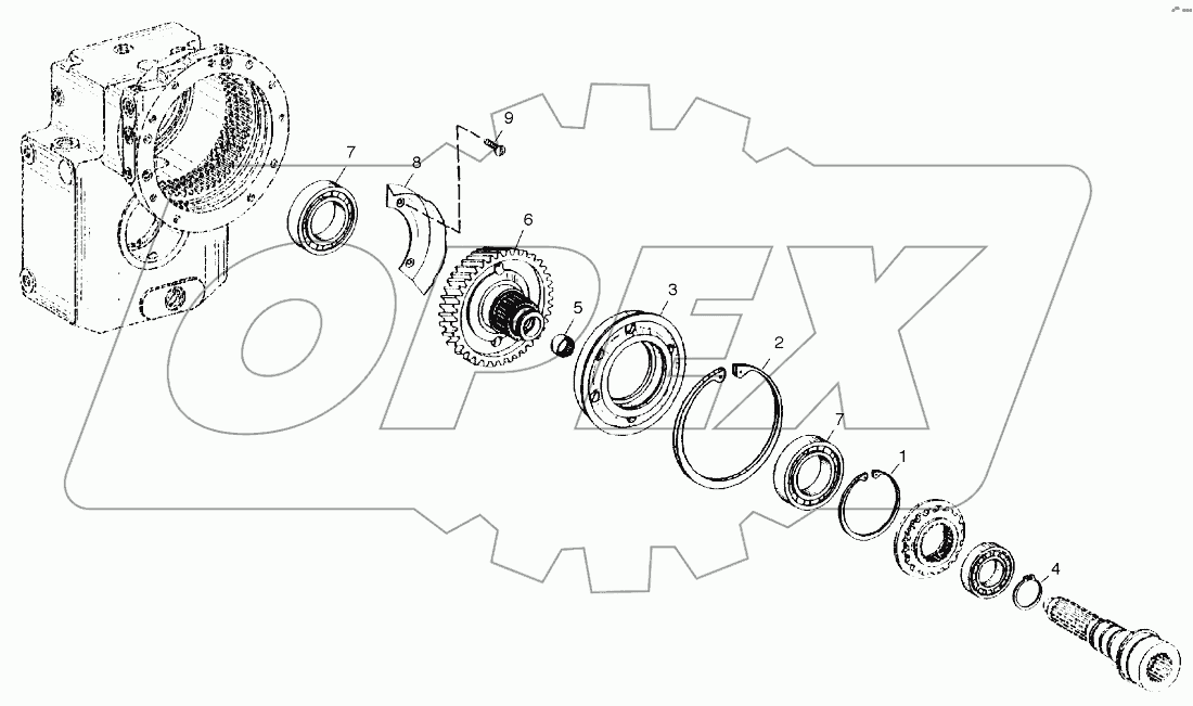  SPUR GEAR DRIVE-TRANSMISSION