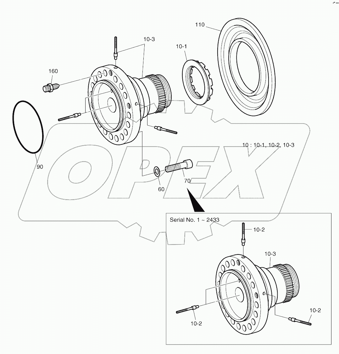  HUB CARRIER-REAR AXLE